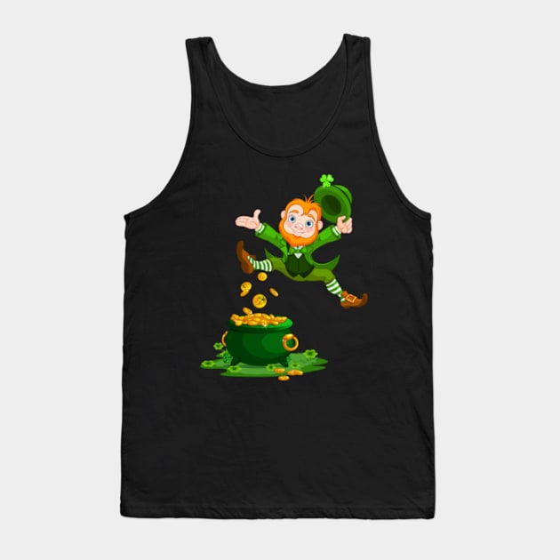 LEPRECHAUN Tank Top by KuclukDesign